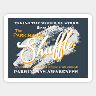 Parkinsons Shuffle - Parkinsons Awareness Sticker